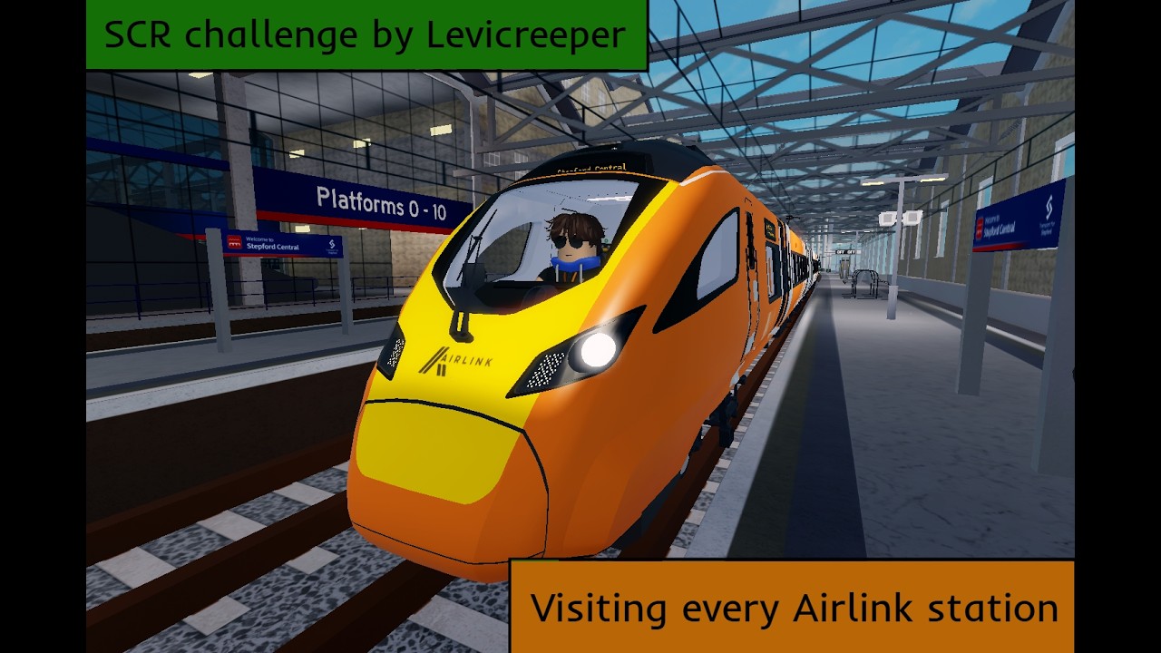 Visiting every Airlink station in SCR (Challenge)