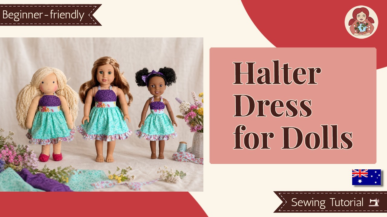 DIY | Halter Dress 'Lily' for 14