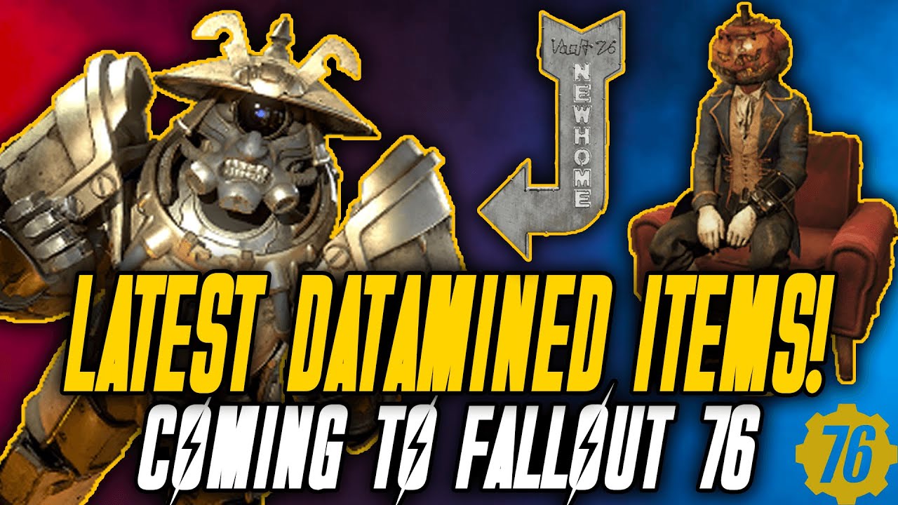 *NEW* DATAMINED ITEMS Coming to Fallout 76! | August 2021