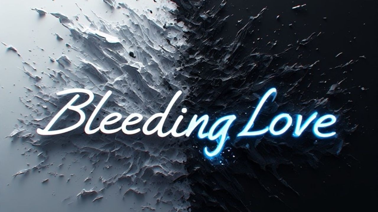 Kaery Lune - Bleeding Love R&B Ballad (Official Lyric Visualizer)