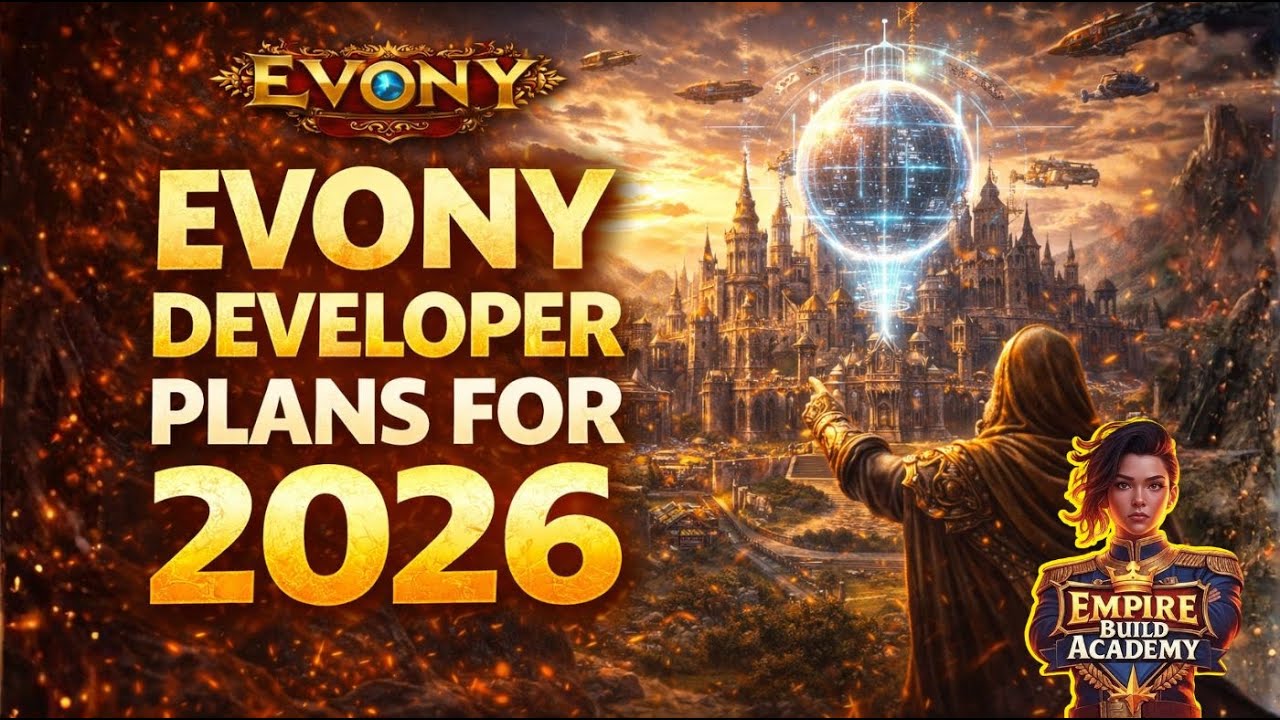 Evony Developer Plans for 2026 Revealed! What's Coming Next?