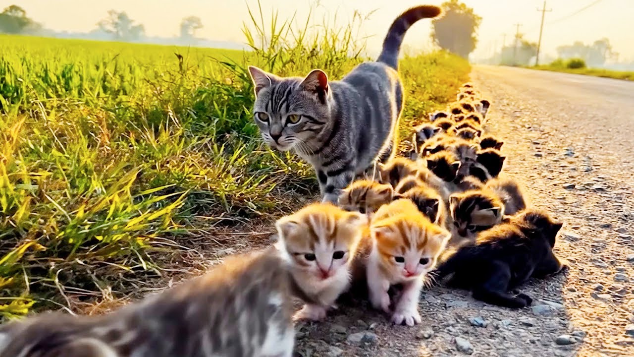 New Funniest Cats and Dogs Clips 2025😼🐶강아지 고양이 웃긴 영상🐶AI Generation Part