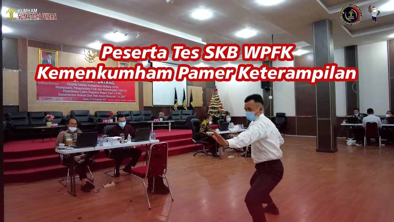 Peserta Tes SKB WPFK Kemenkumham Pamer Keterampilan