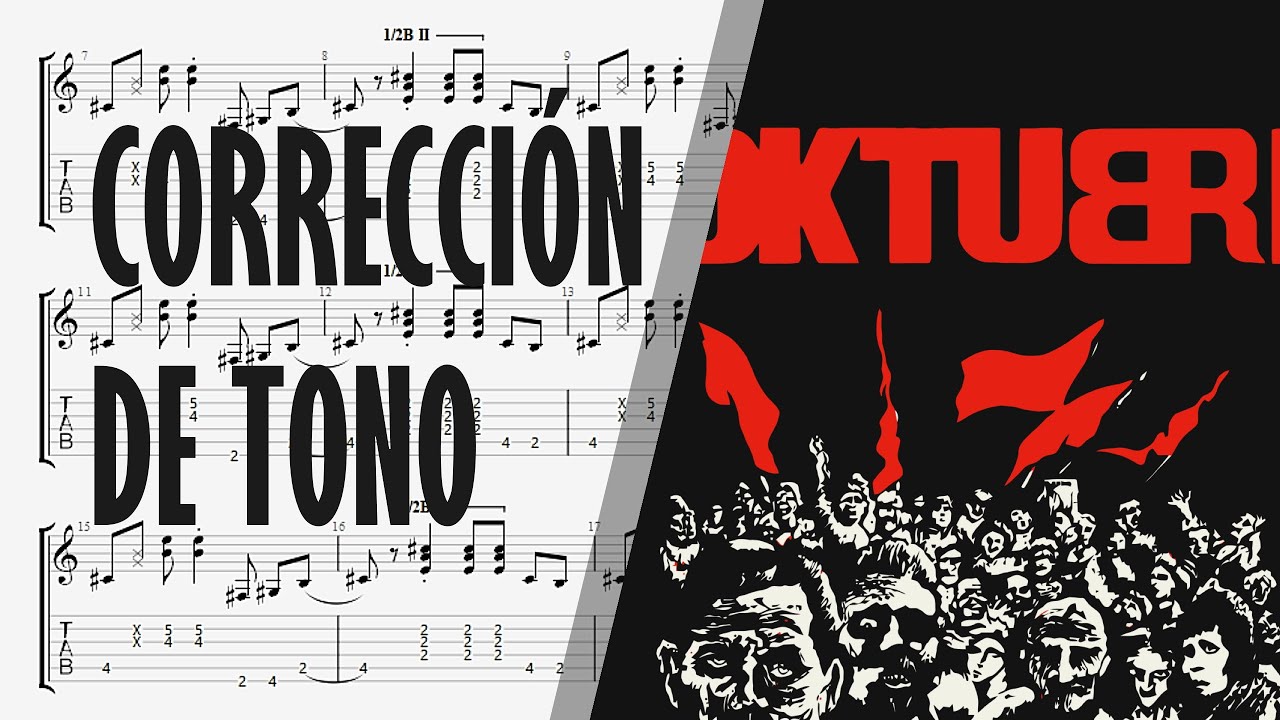 Música Para Pastillas || COVER GUITARRA TUTORIAL TABLATURA ACORDES || Los Redondos Oktubre Patricio