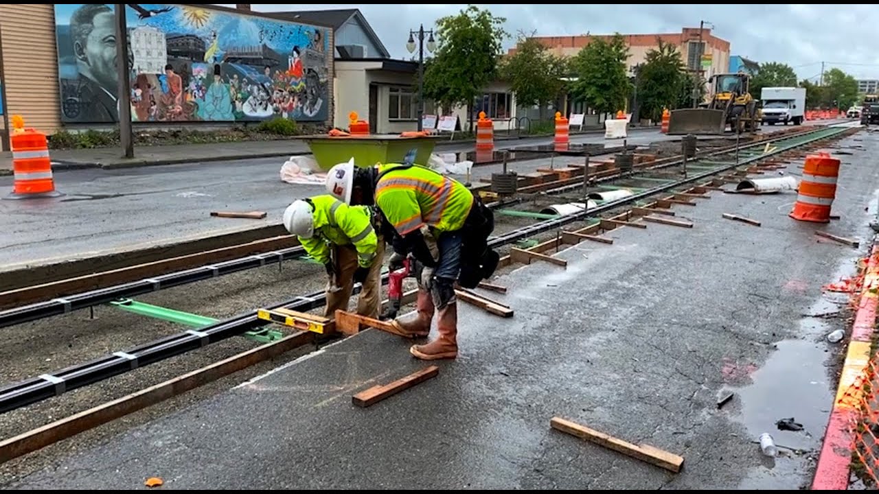 Tacoma's Link light rail extension 60 percent complete
