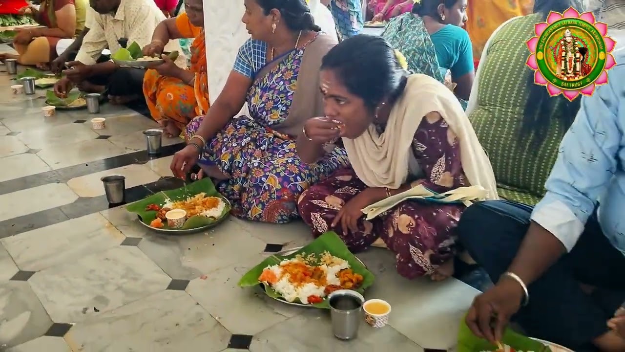 🍛🌼 சாய் அருள் தினசரி அன்னதானம் 🌼🍛 | 12.02.2026 | Sri Sachidananda Sai Baba Temple | Arakkonam