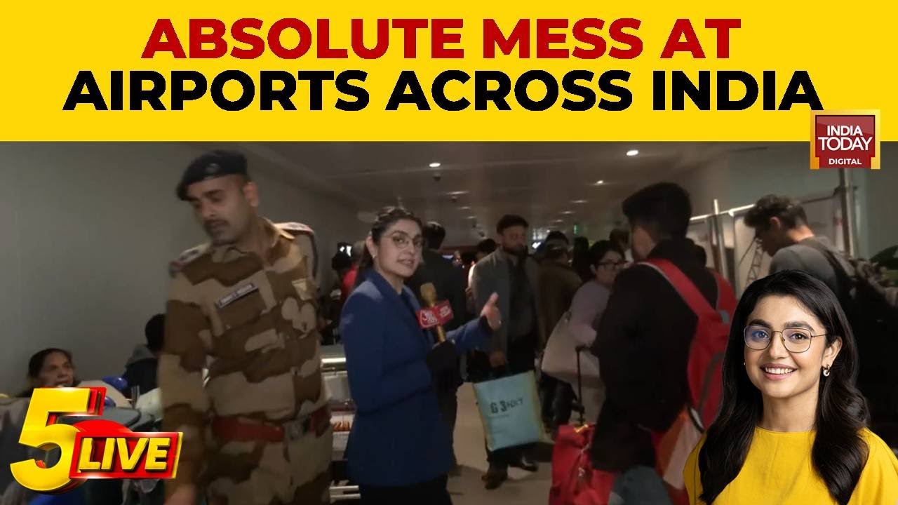Ground Report: Passengers Stranded, Fares Skyrocket To Rs 50,000 Amid Massive Indigo Disruptions