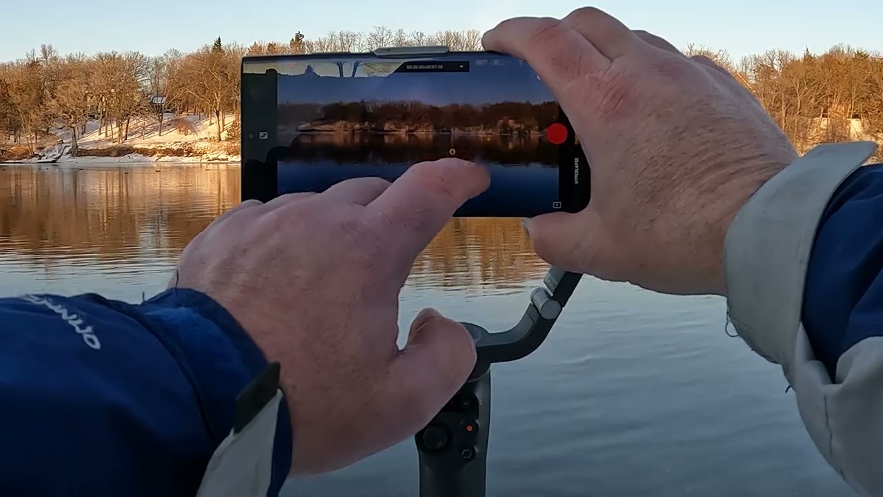 Создание покадровой съемки с помощью подвеса DJI Osmo для мобильных телефонов