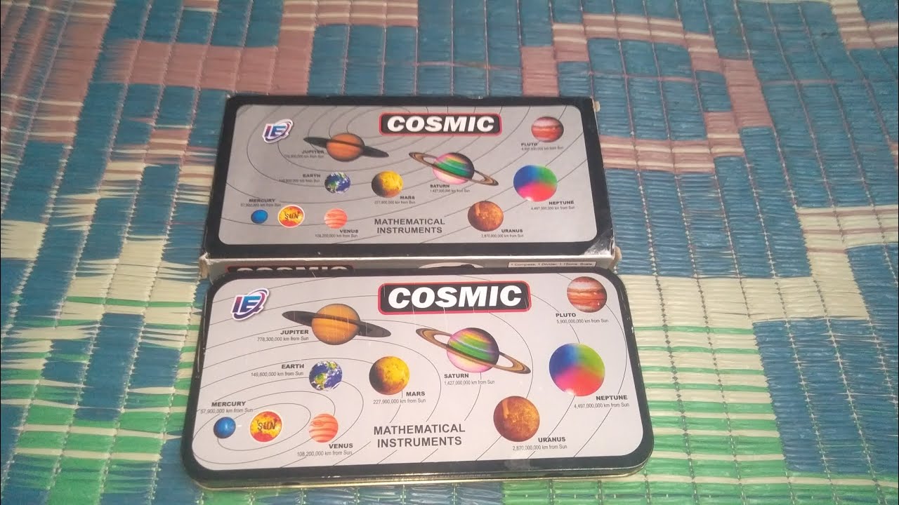cosmic geometry box unboxing