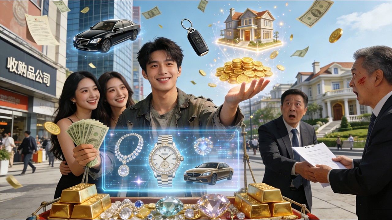 가난한 소년이 부잣집 여자친구의 부모에게 거절당하지만, 우연히 초능력을 가진 노점상 시스템을 작동시켜 노점상에서 시가총액 1조 달러 규모의 상장 기업 사장으로 변신하게 된다!