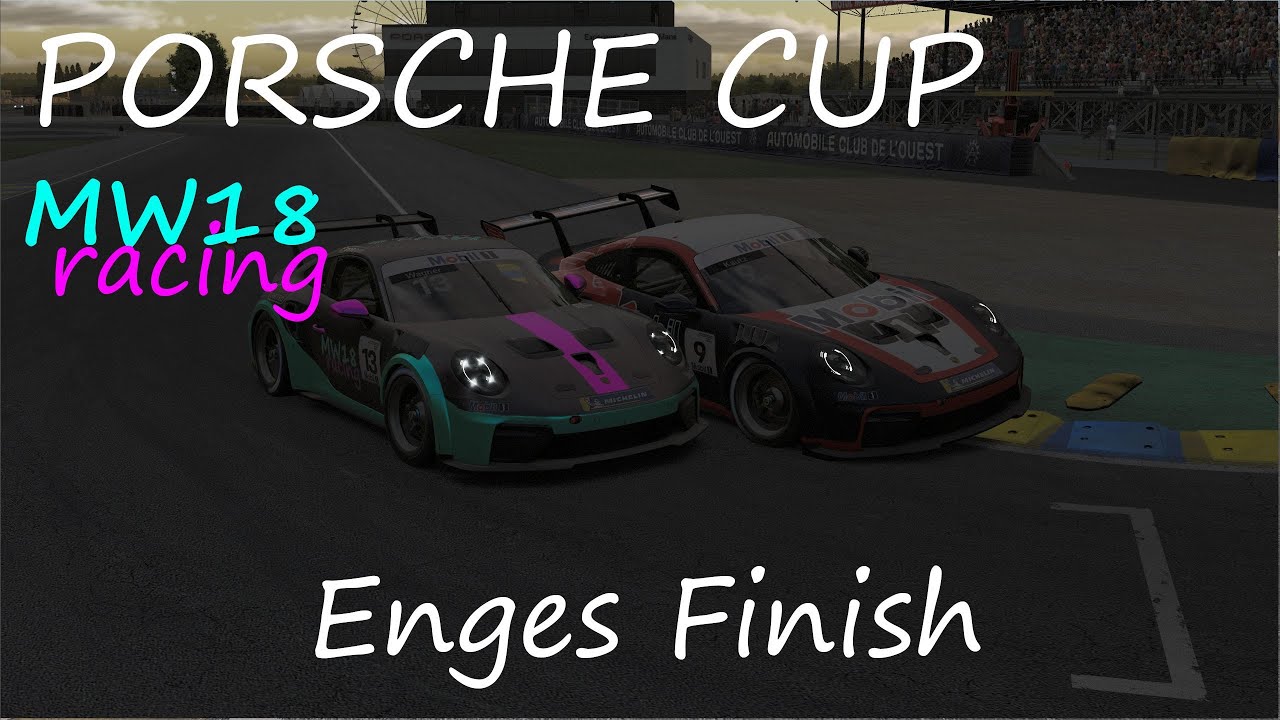 Enges Finish | iRacing 2026 S1 Porsche Cup Le Mans
