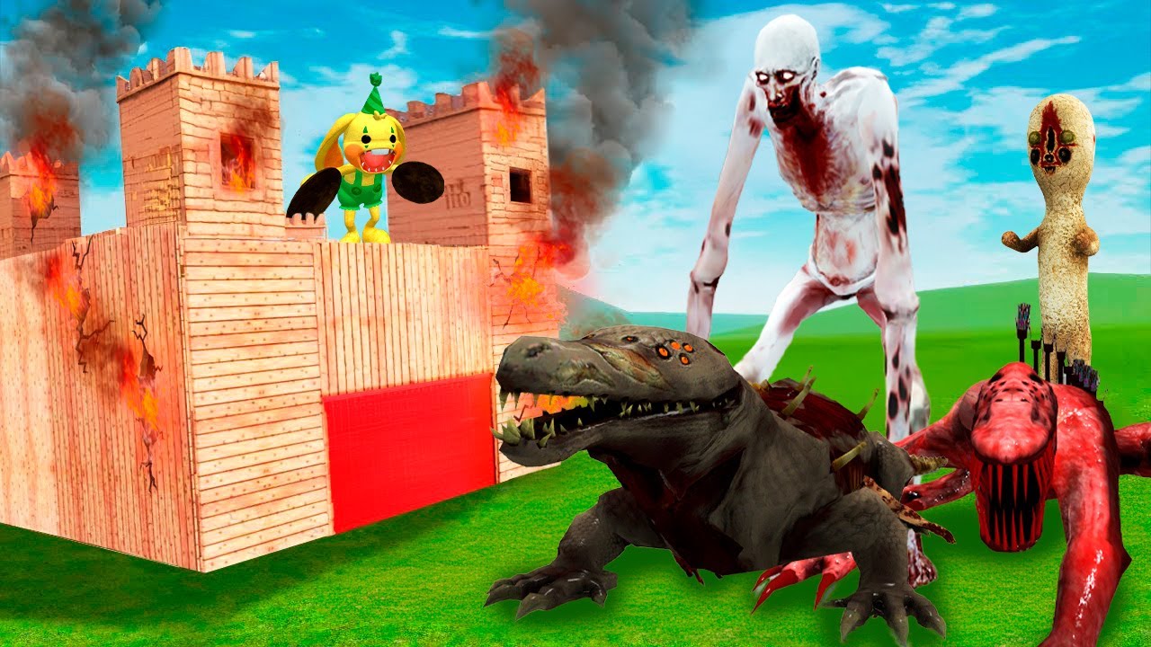 ¿PODRAN LOS MONSTRUOS SCP ENTRAR A MI FORTALEZA? Garry's Mod
