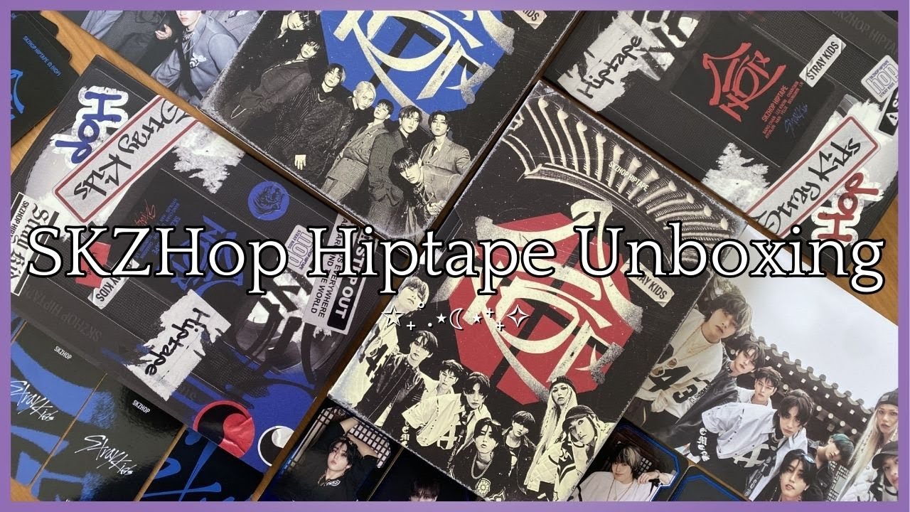 Unboxing Stray Kids Hop (合) [Limited and Barnes & Noble Standard Versions]