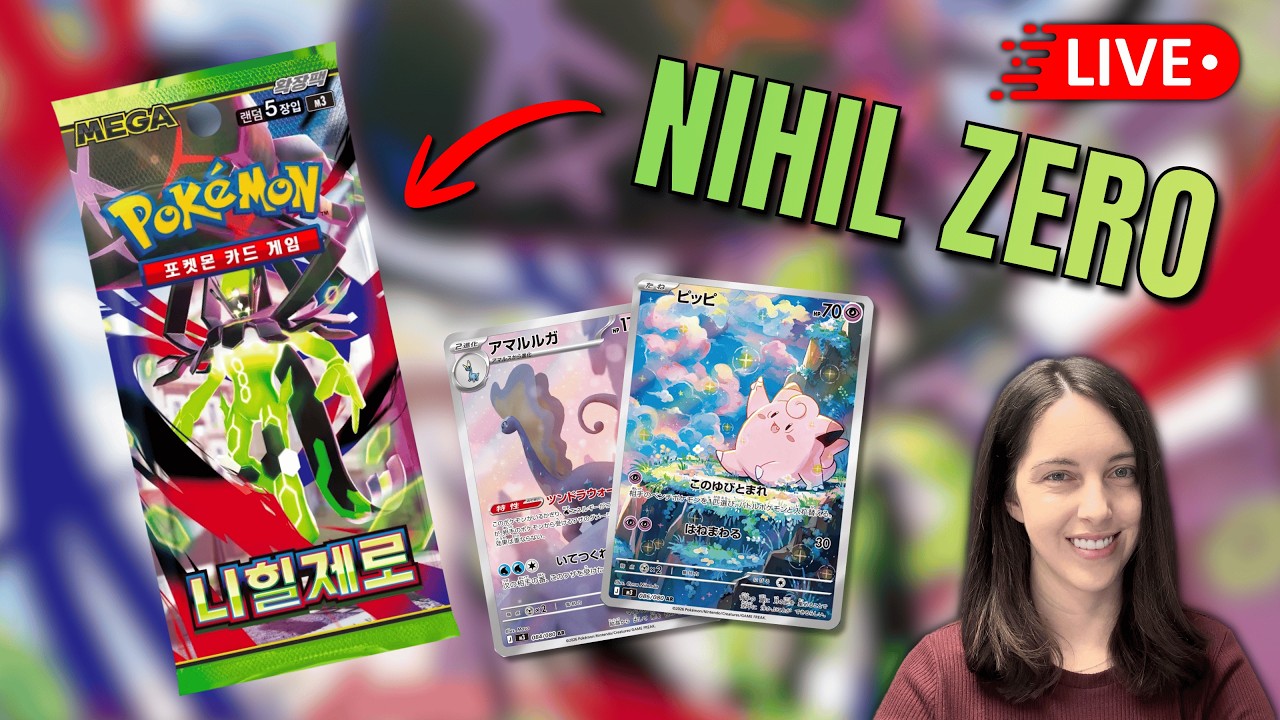 Opening Korea's NEWEST set... Nihil Zero! | Pokemon TCG