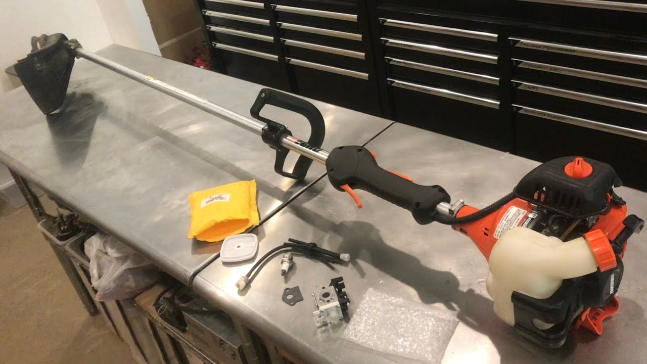 &ldquo;installing&rdquo; NEW CARBURETOR echo string trimmer (fb k93 model srm-225)
