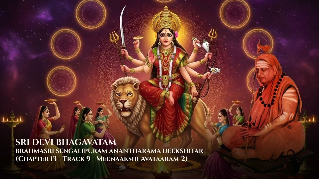 CH13 : EP9 - Meenaakshi Avataaram 2 - Upanyasam by Sengalipuram Anantharama Deekshitar