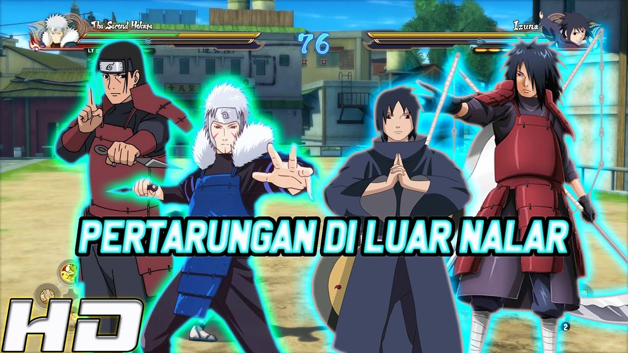 HASHIRAMA & TOBIRAMA VS MADARA & IZUNA - NARUTO SHIPPUDEN: ULTIMATE NINJA STORM 4