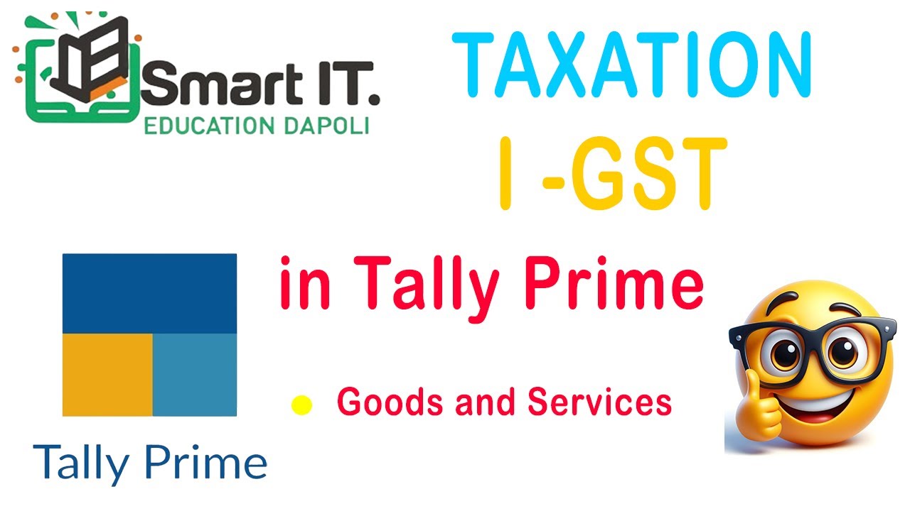 Igst in Tally prime/Tally prime/smart it dapoli