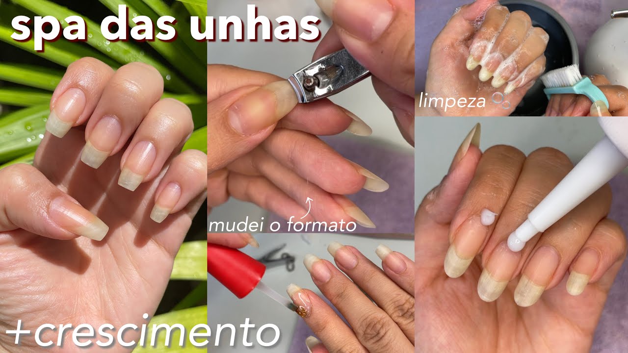 SPA DAS UNHAS| Rotina de cuidado das unhas para crescimento💓