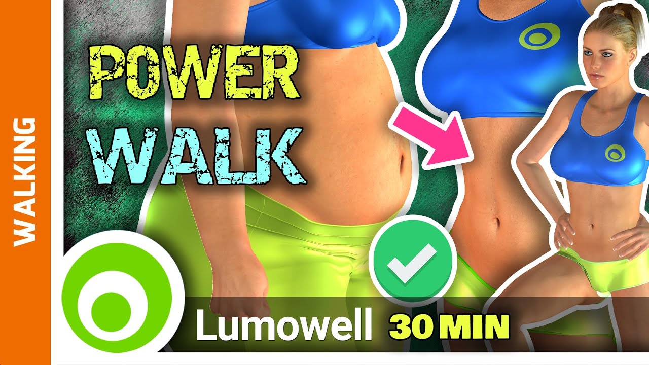 30 Minute Power Walk - Walking Workout - Cardio Low Impact