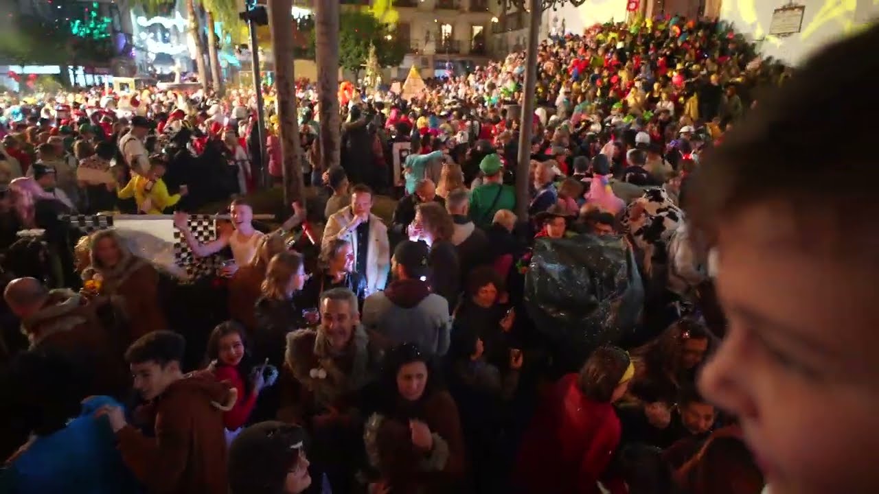 Nochevieja en Coín 2022. Plaza del pescao(1)