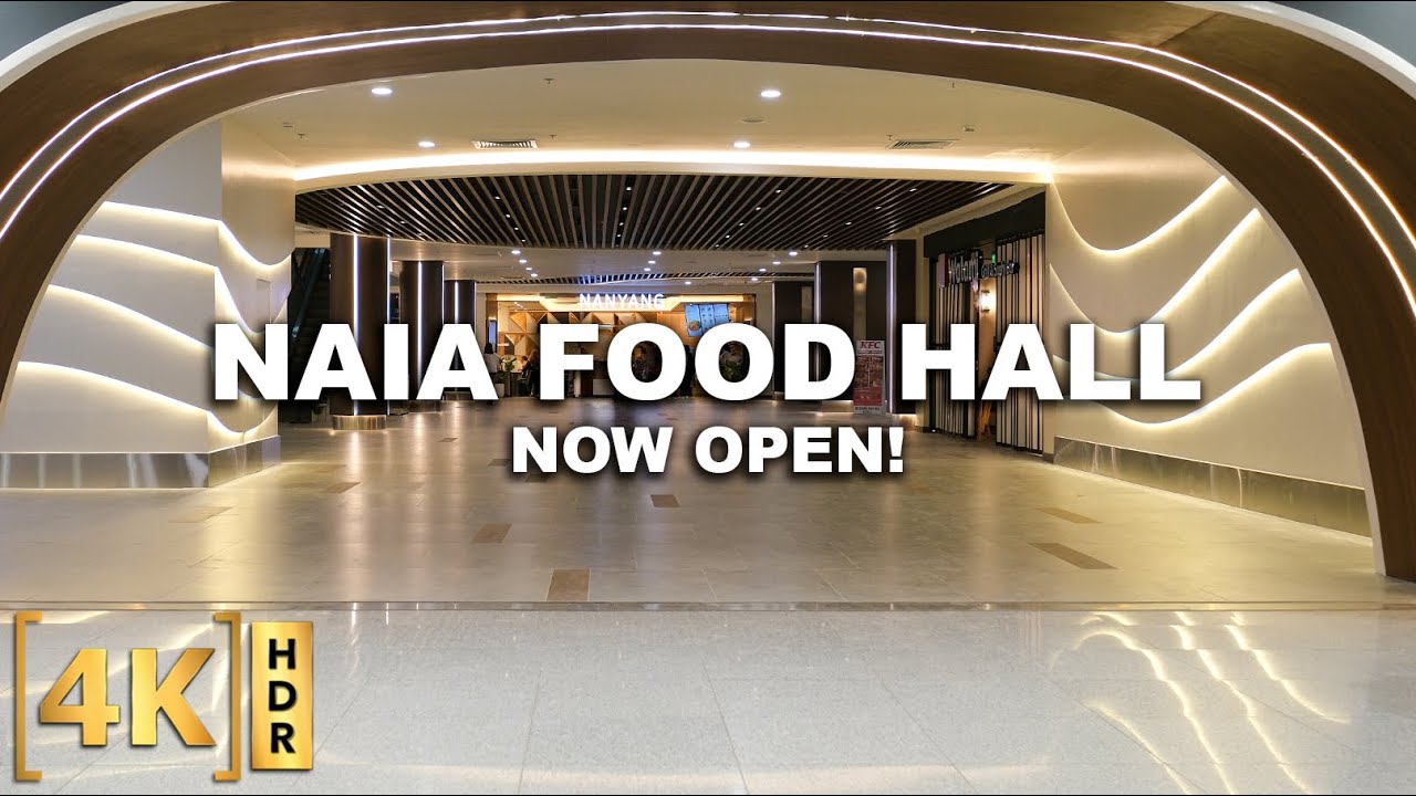 NAIA's Biggest Upgrade Yet! Featuring the NEW FOOD HALL at NAIA Terminal 3 | Full Tour | Philippines