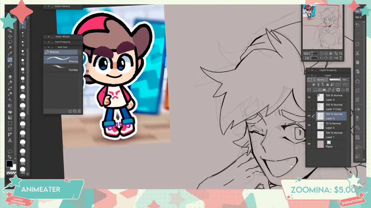Drawing friends!!!