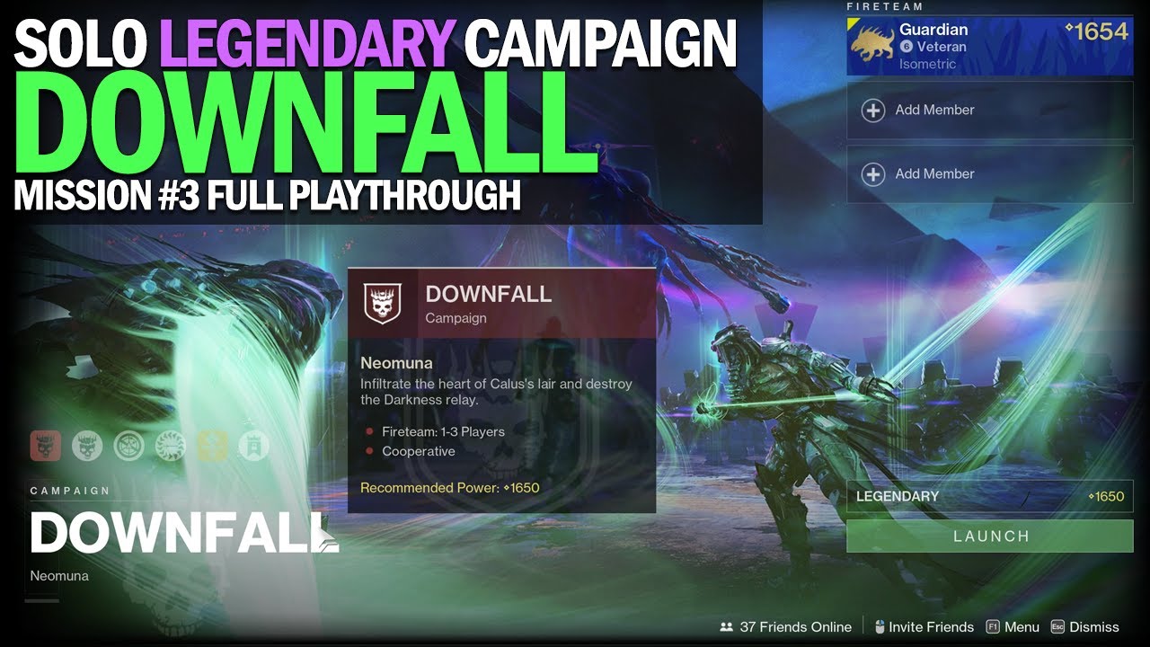 Solo Legendary Lightfall Campaign - Mission #3 