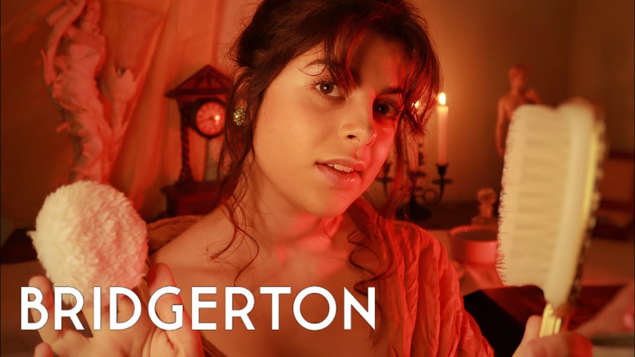 TI PREPARO PER IL BALLO (make-up & hair) 🏰 | ASMR ITA | Roleplay BRIDGERTON | Regency Era