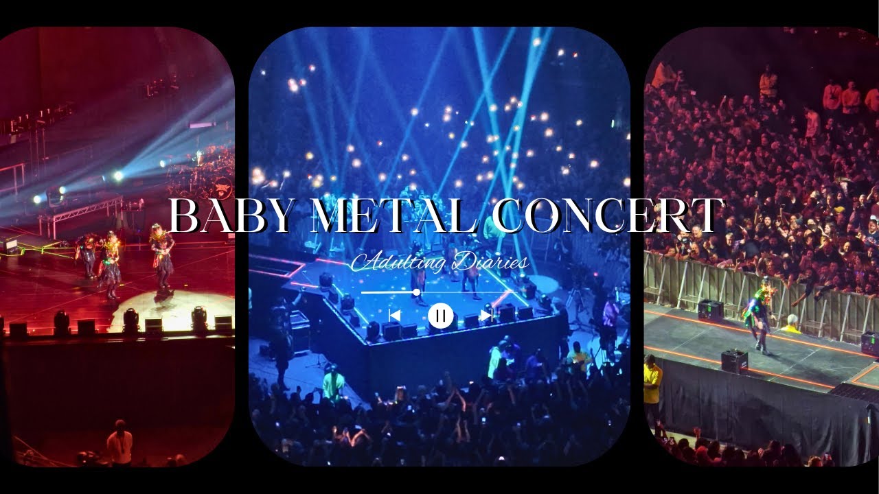 BABY METAL CONCERT WAS WILD! Adulting Diaries Vlog