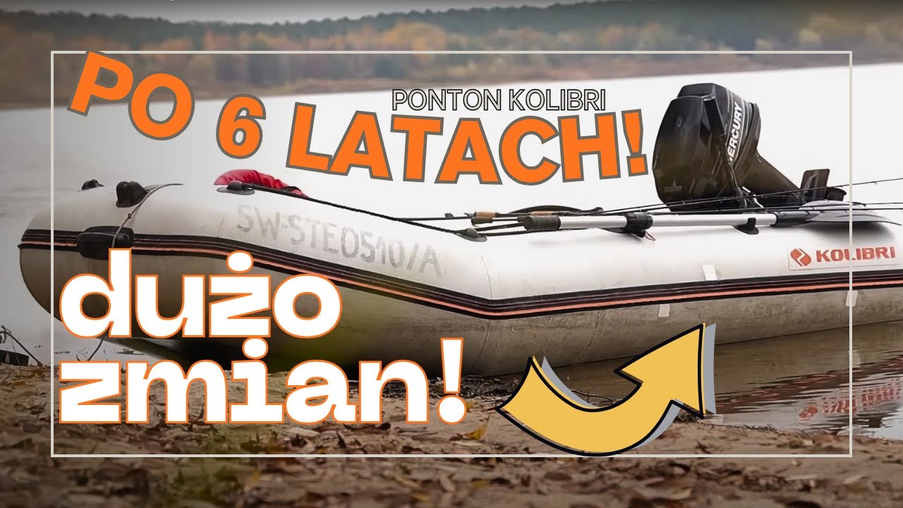 Ponton Kolibri KM-330PP z silnikiem Mercury 6km! + Nowy akumulator POWER QUEEN!