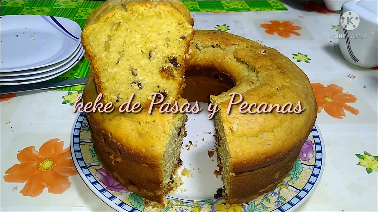Keke de pasas y pecanas 🇵🇪