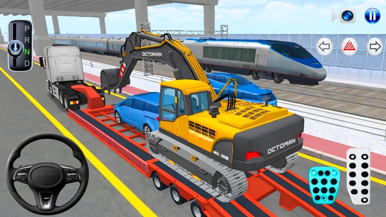 Trailer Truck Rescue by Kia Carnival Car 🚛🔥 | 3D Driving Class 2026 Realistic Car Game