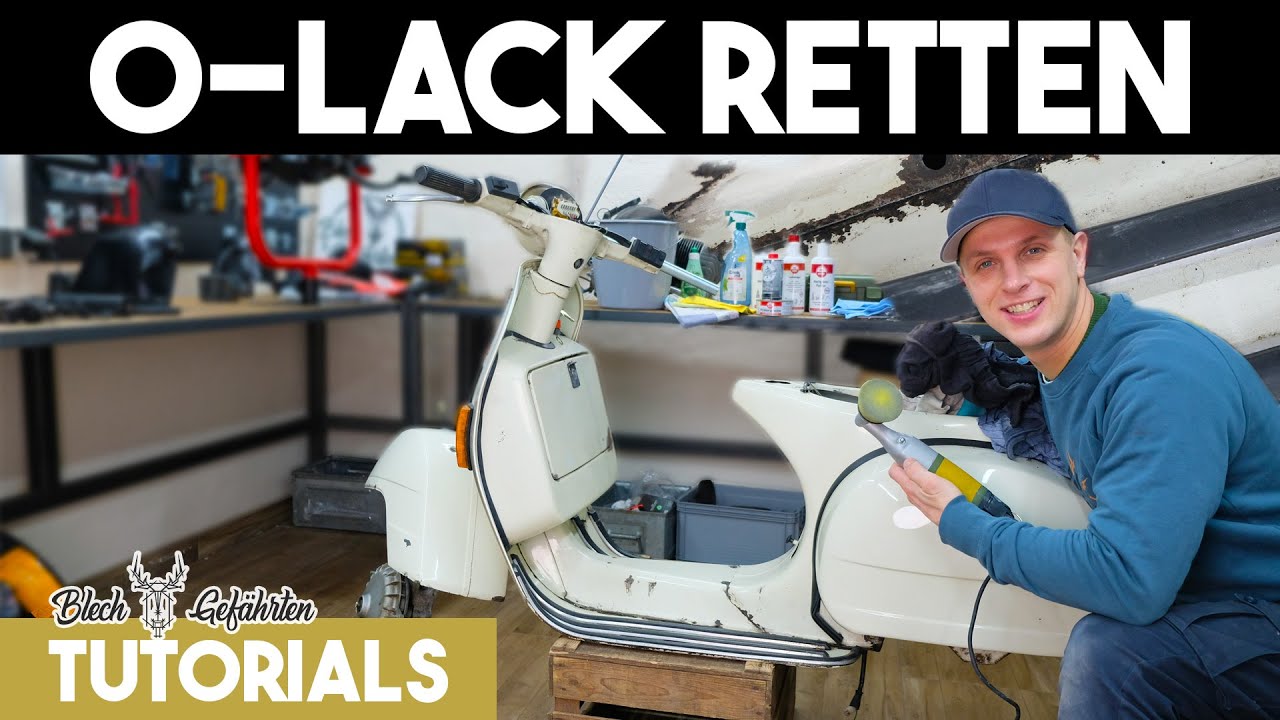 O-Lack RETTEN | Vespa PX 200 im Originallack | Blechgefährten