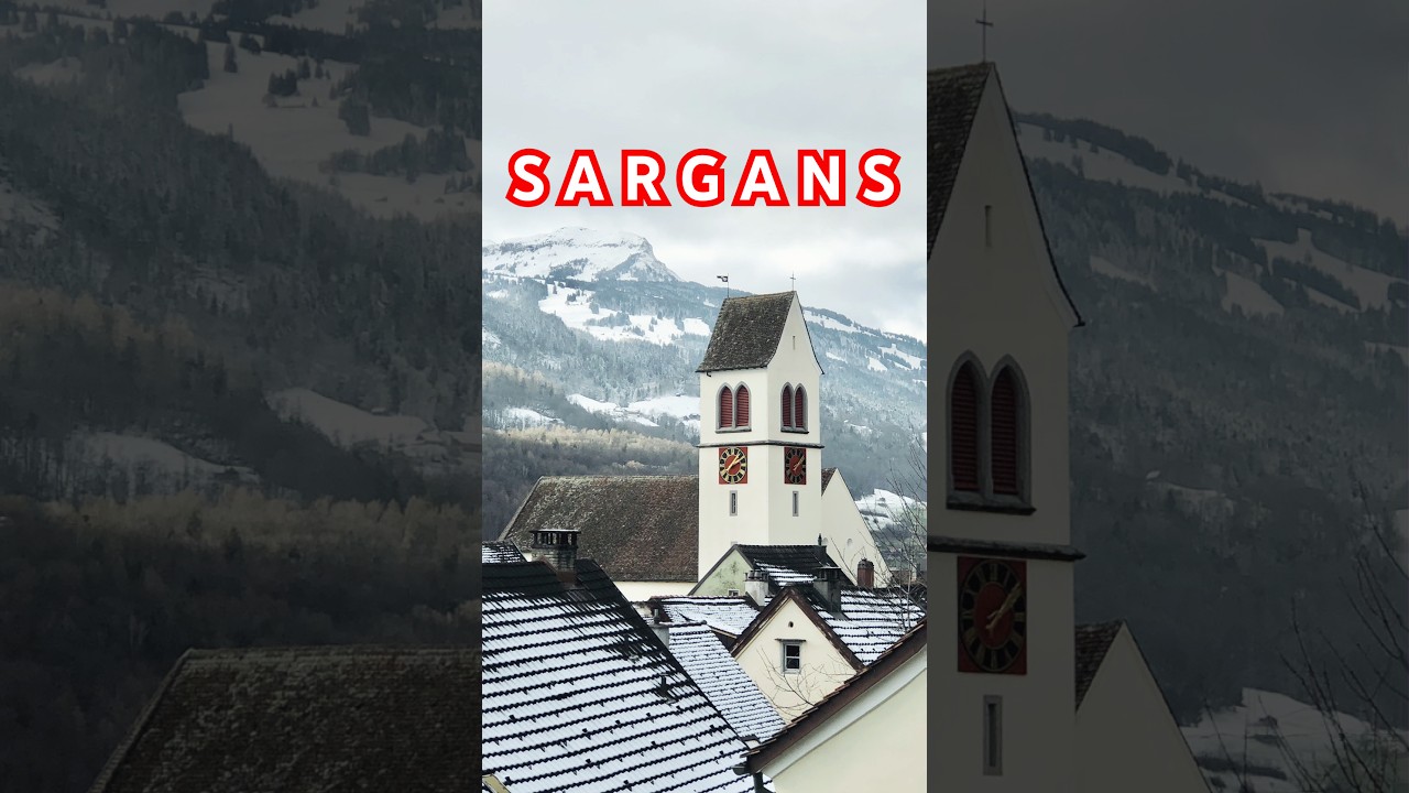 Sargans, Schweiz 🇨🇭 Switzerland. One day, one trip. #trip #ttavel #switzerland