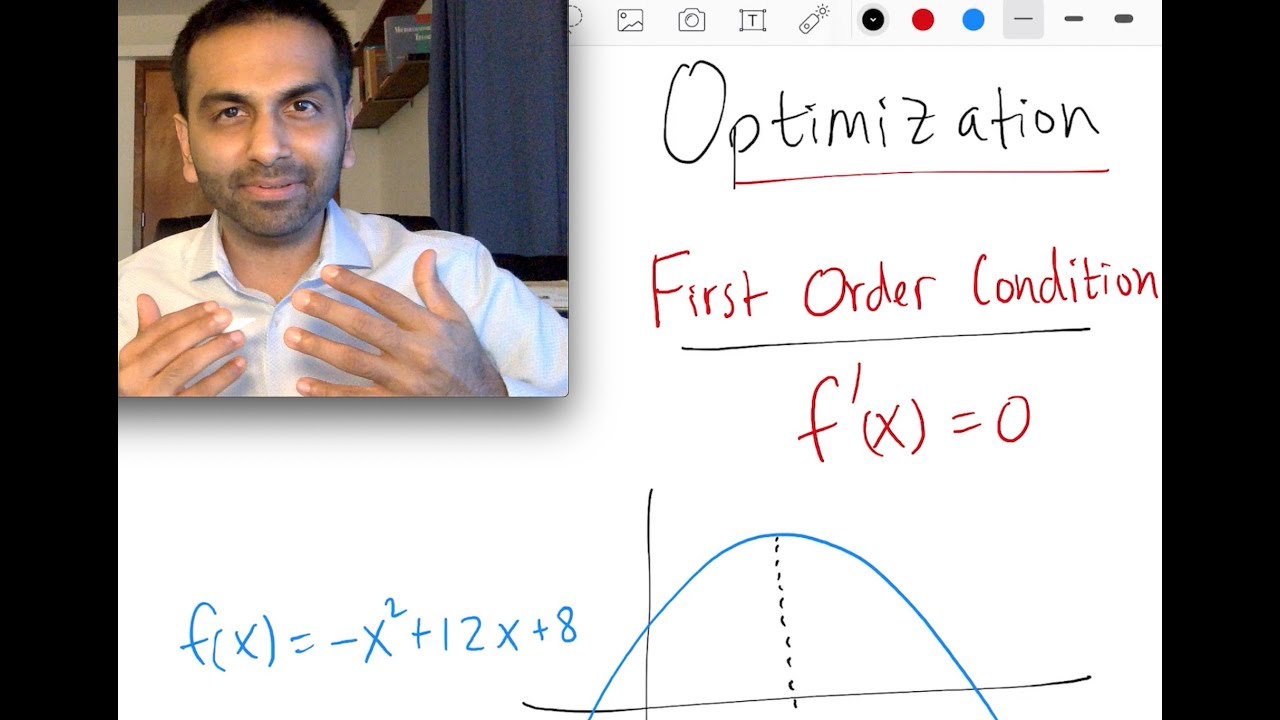 Optimization: First & Second Order Condition