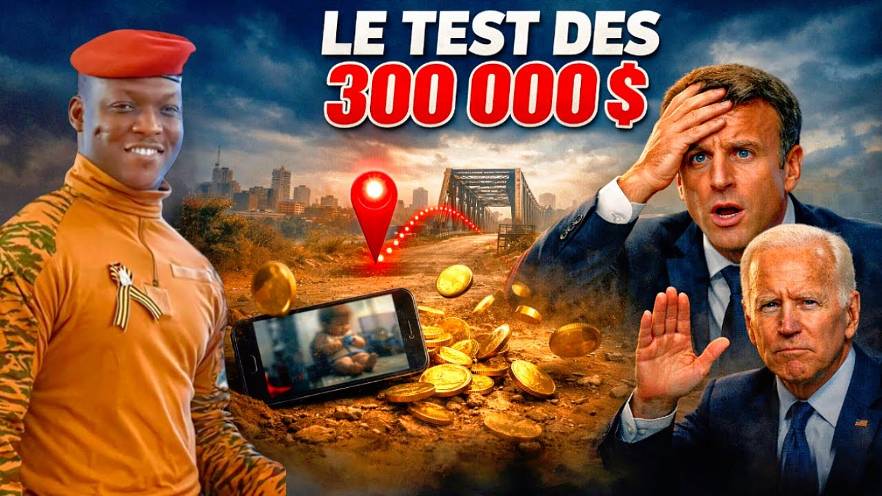 Ibrahim Traoré : le test des 300 000 $ en or qui a dévoilé un complot d’État