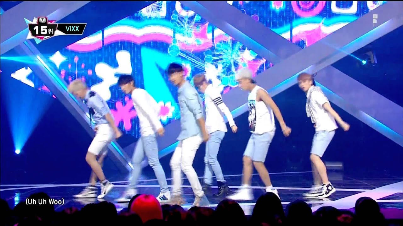 [130822] VIXX (빅스) - G.R.8.U (대.다.나.다.너) @ MNet MCountdown