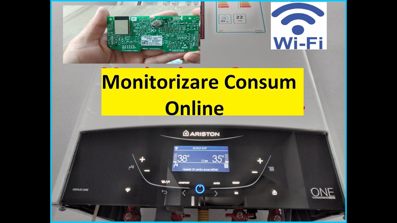 Conectare la Internet Centrala Ariston Genus One (Wi-Fi)