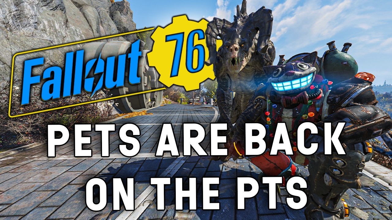 Новая система питомцев в Fallout 76 вернулась на PTS | Прокачка и пассивные навыки