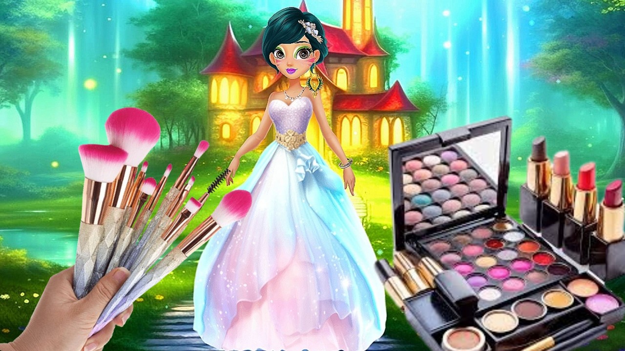 Fantasy Glam: Step-by-Step Princess Transformation Tutorial 🧚‍♀️