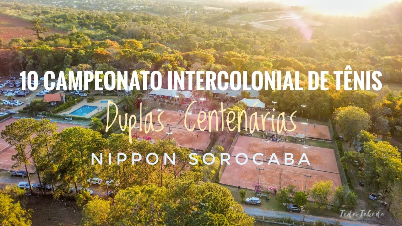10º Campeonato Intercolonial de Tênis de Campo Clube Nippon Sorocaba - Duplas Centenárias - 2025