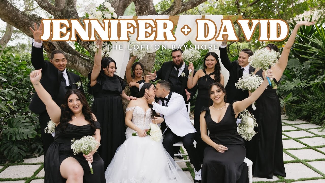 The Beautiful Wedding Of Jennifer + David @ The Loft Bayshore Miami