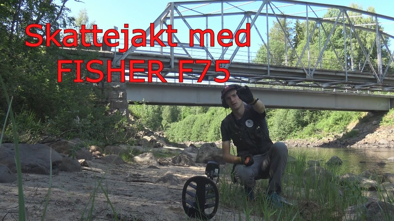 Skattejakt med Fisher f75 metalldetektor (Metalls&oslash;king i Norge)