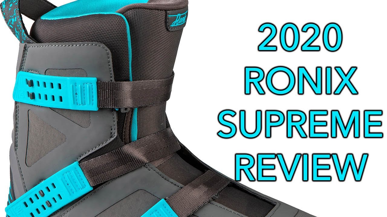 2020 Ronix Supreme Wakeboard Bindings Review