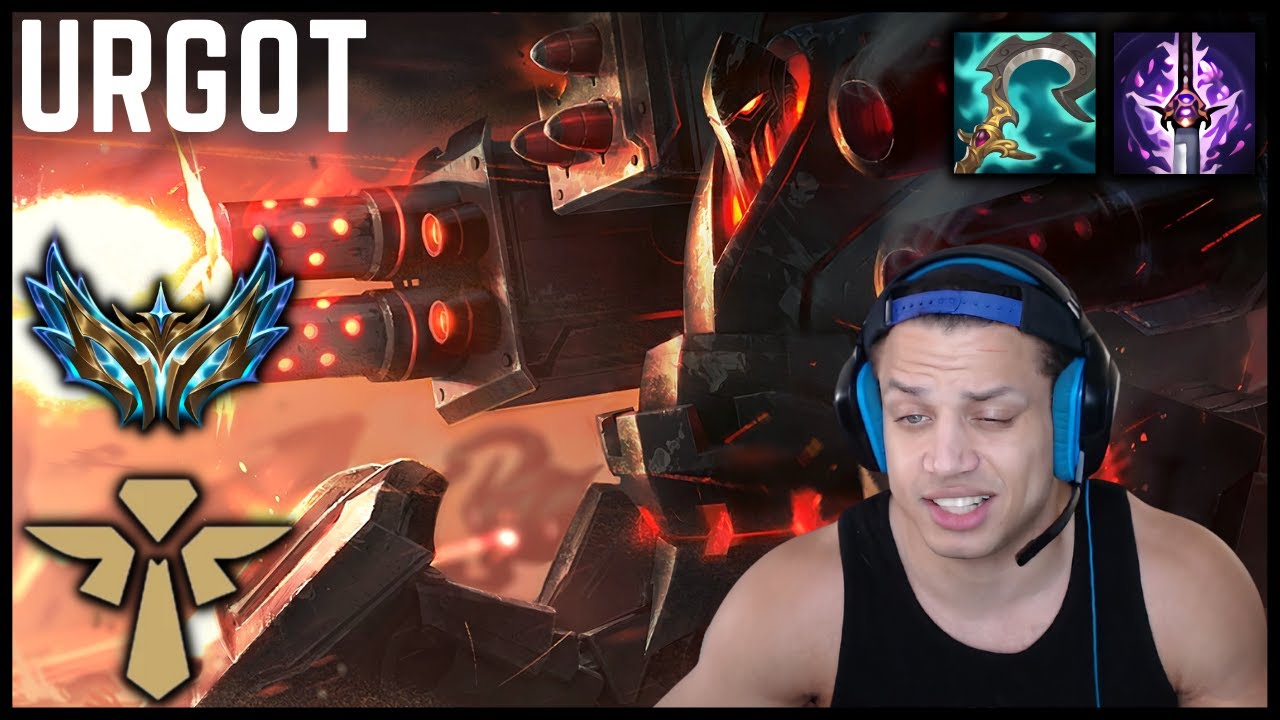 ☄️ Tyler1 URGOT SUPPORT IS BROKEN | Urgot Support Full Gameplay | Season 12 ᴴᴰ