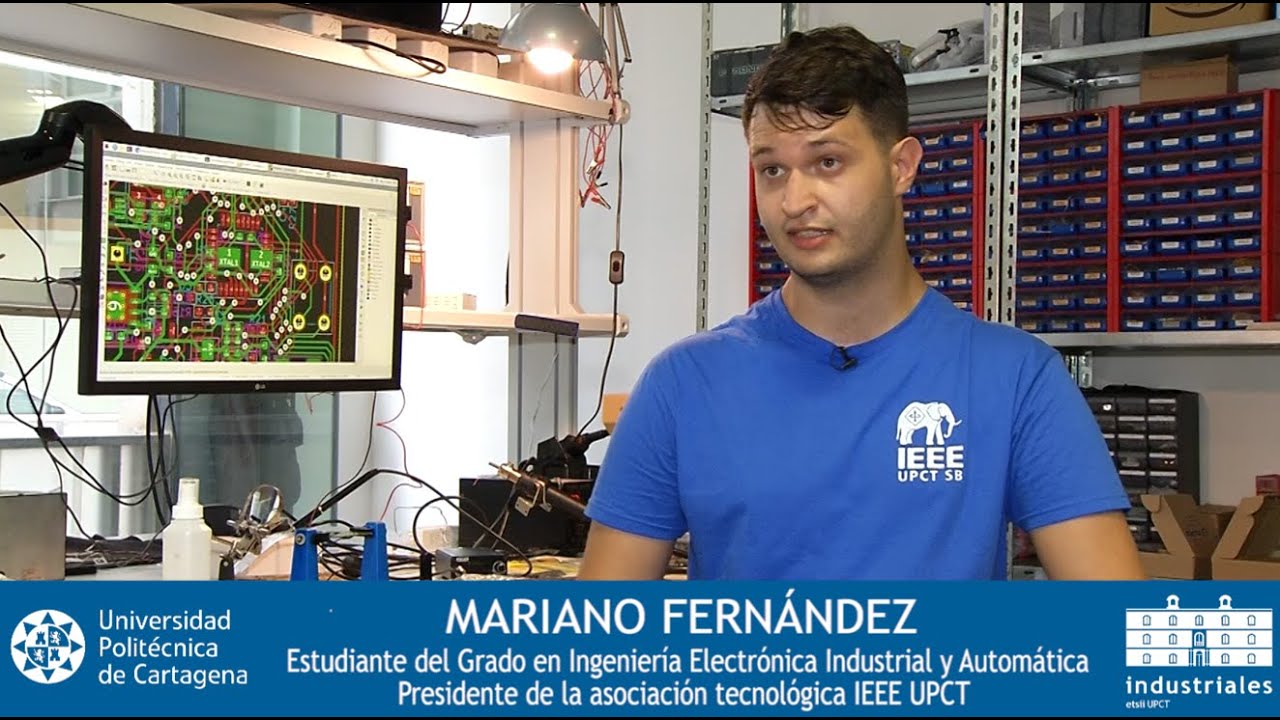 Razones para estudiar el Grado en Ingeniería Electrónica Industrial y Automática, según Mariano Fdz