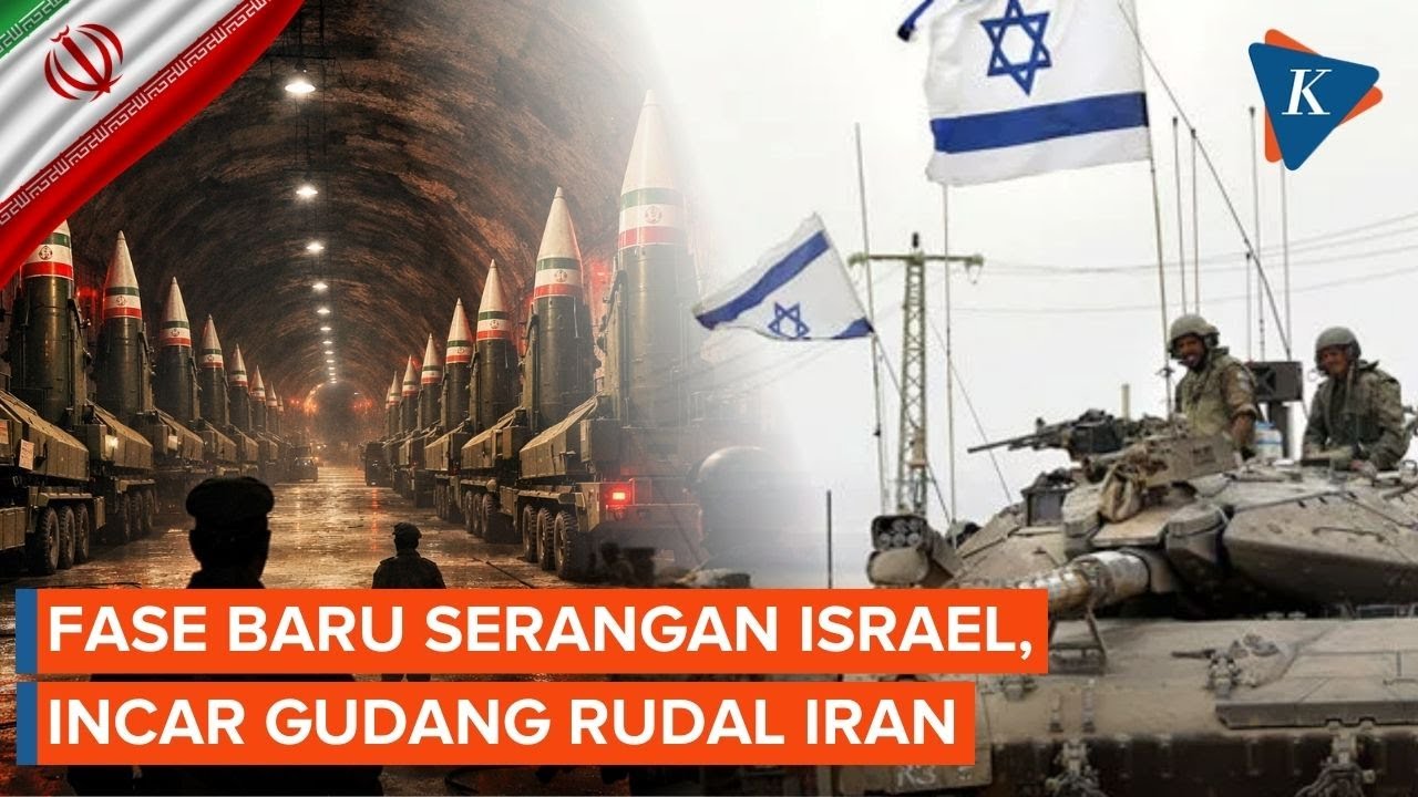 Israel Incar Gudang Rudal Bawah Tanah Iran untuk Digempur