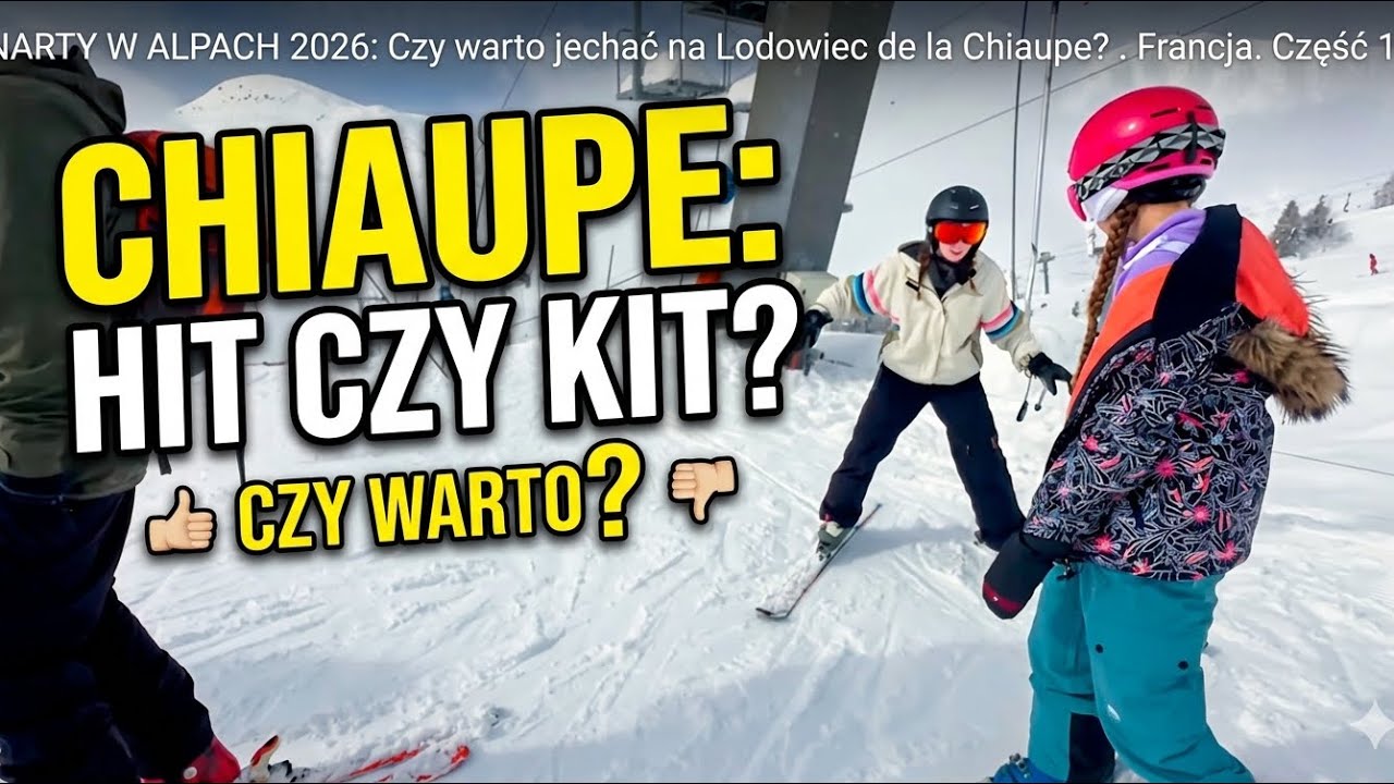 ALPEJSKA PRZYGODA. EKIPA NA STOKU Jedziemy do Champagny en Vanoise. Francja. Część 1