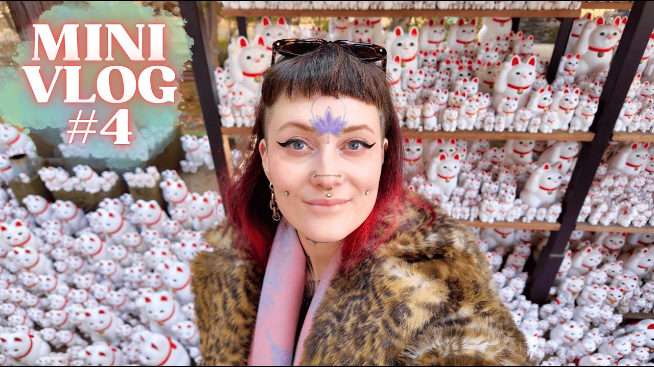 Ce temple est rempli de chats ?! - 5 jours avec moi à Tokyo -